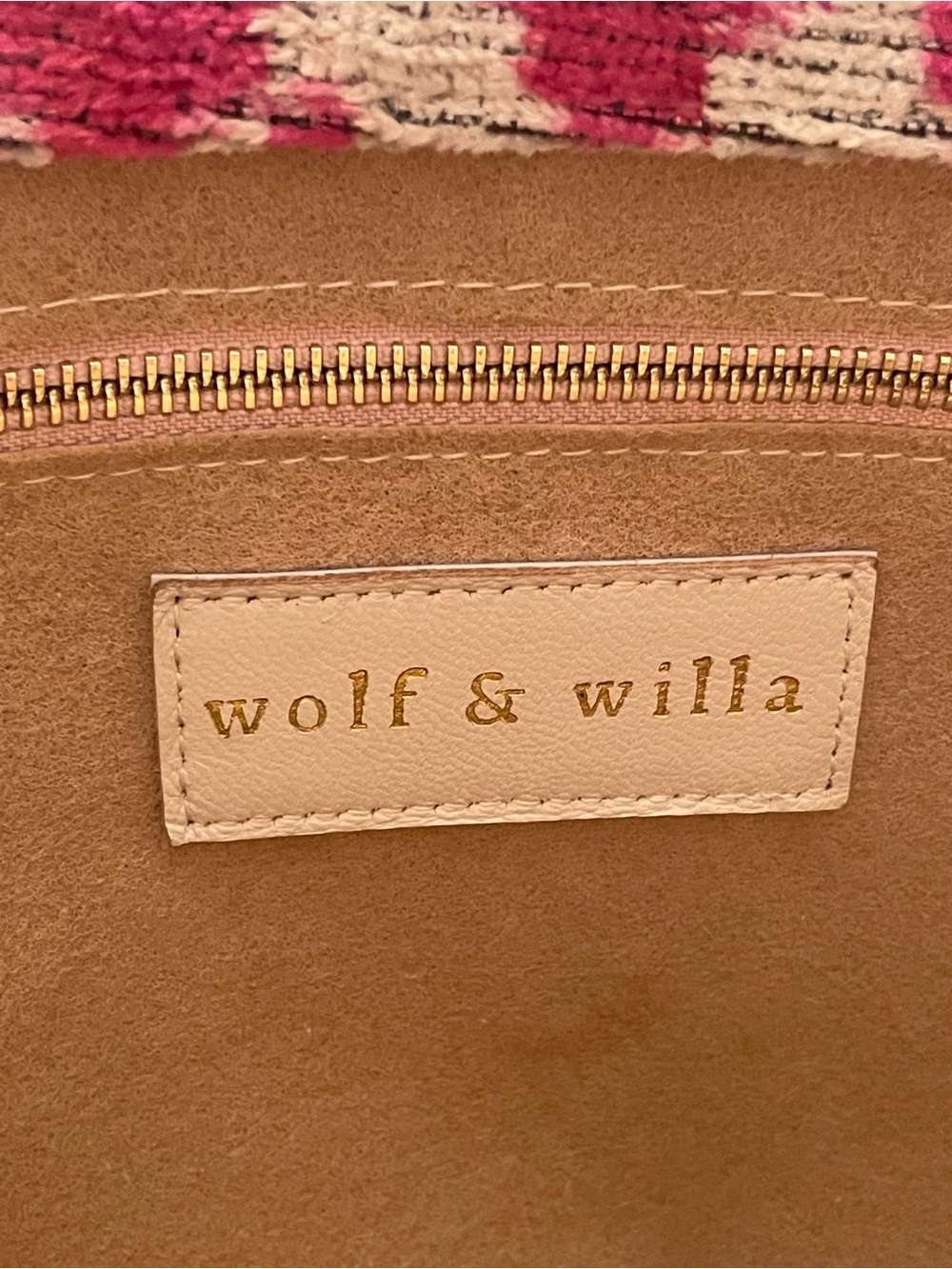 Wolf & Willa Large Tote Bamboo Handle - Picture 4 of 11